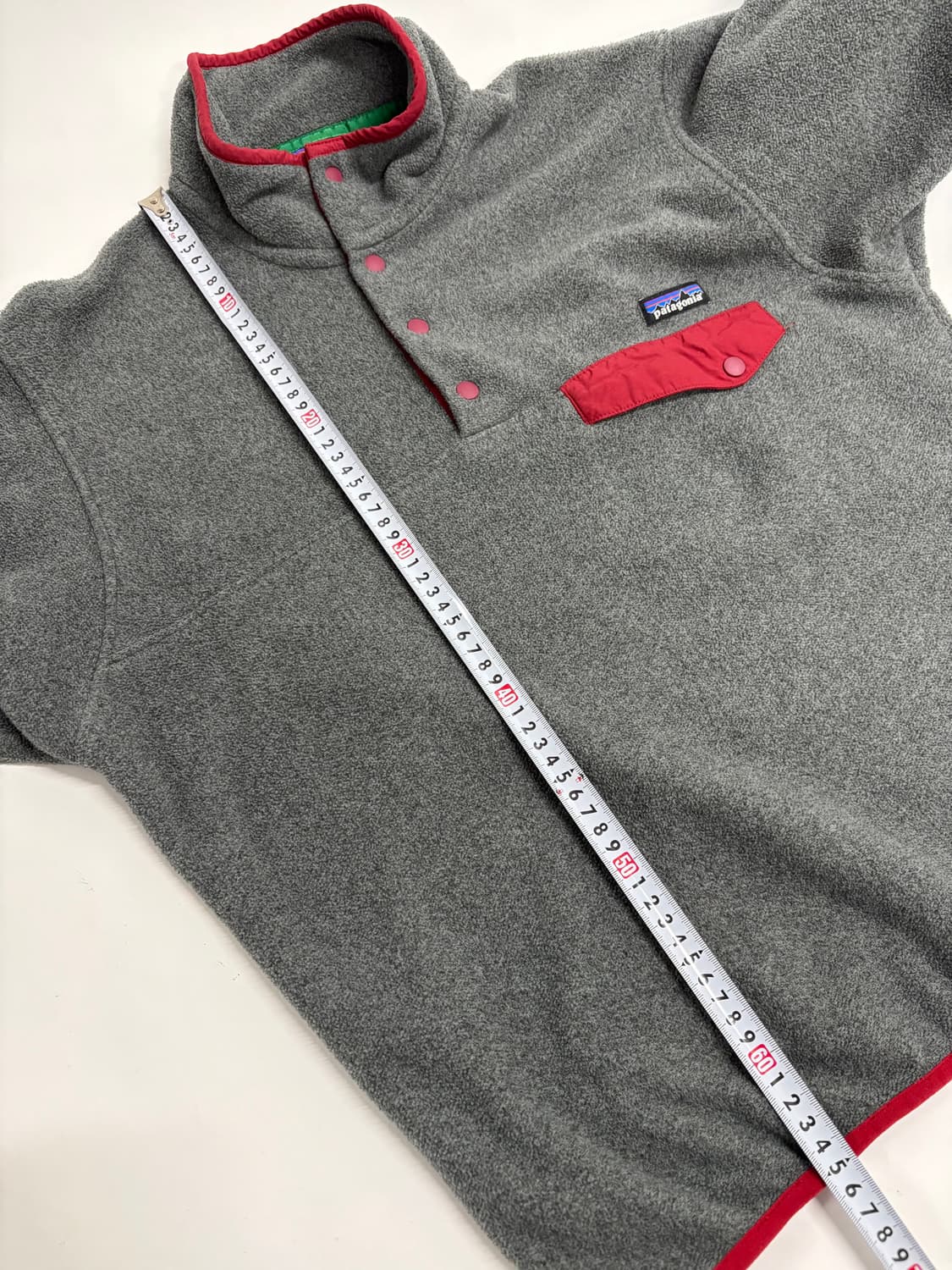 빈티지 파타고니아 신칠라 스냅티 그레이 멘즈S 상품이미지8