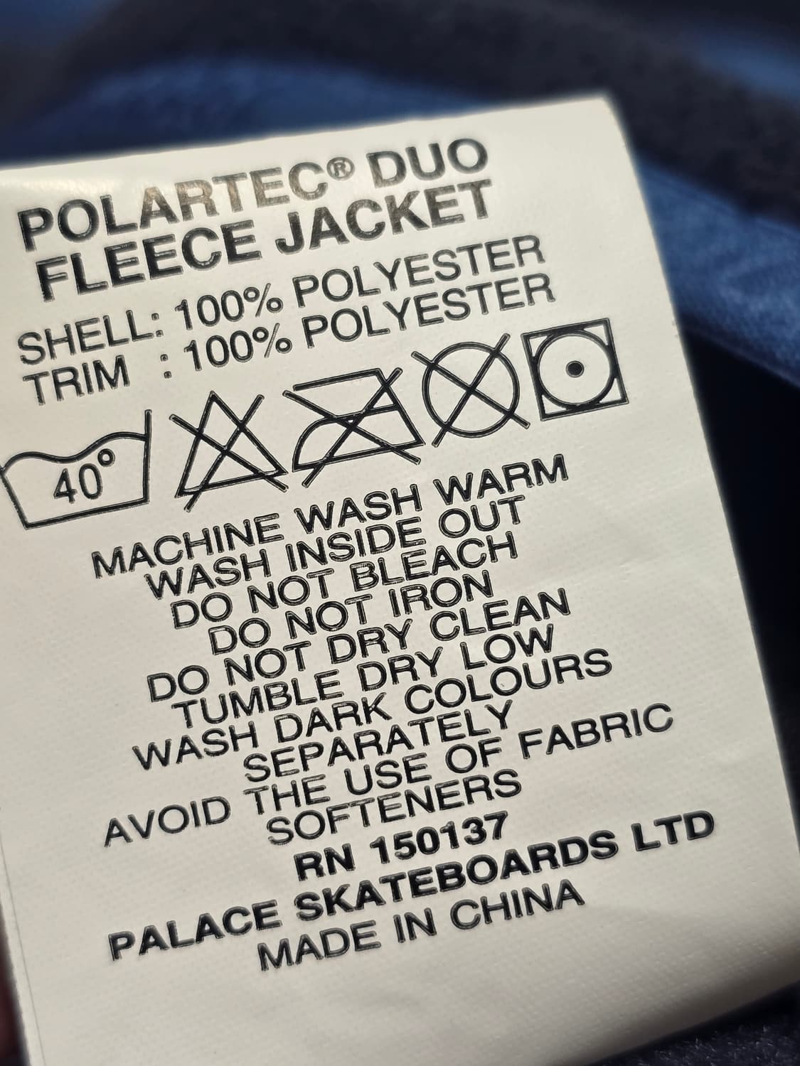 팔라스 폴라텍 듀오 플리스 자켓 네이비 상품이미지5