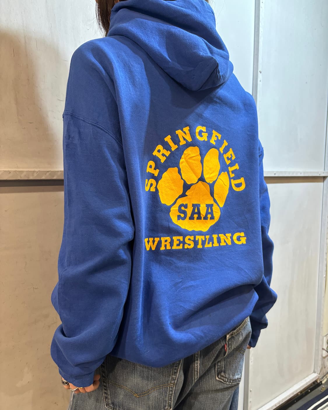 90s RUSSELL blue hooide 상품이미지5