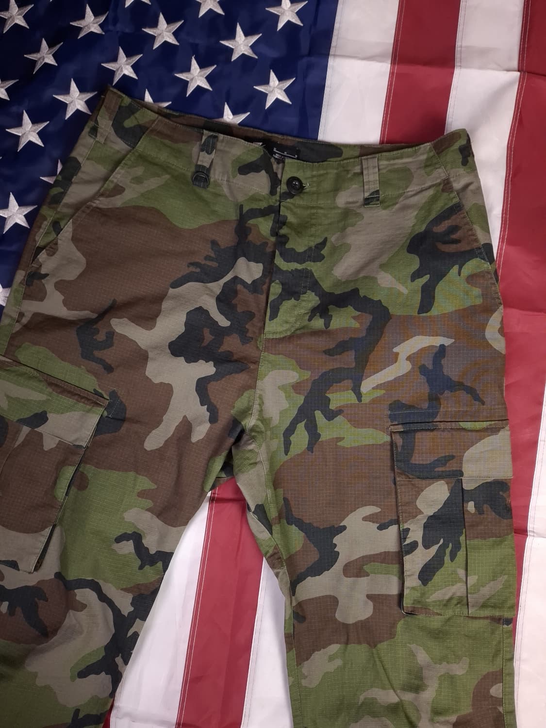 특A 오리지날 나이키 SB 카모패턴 립스탑 카고바지 상품이미지2