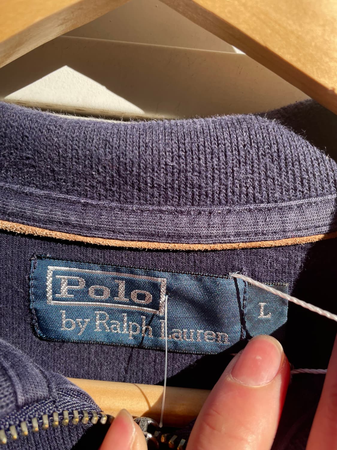 Polo Ralph Lauren Navy Half-Zip Knit 상품이미지6