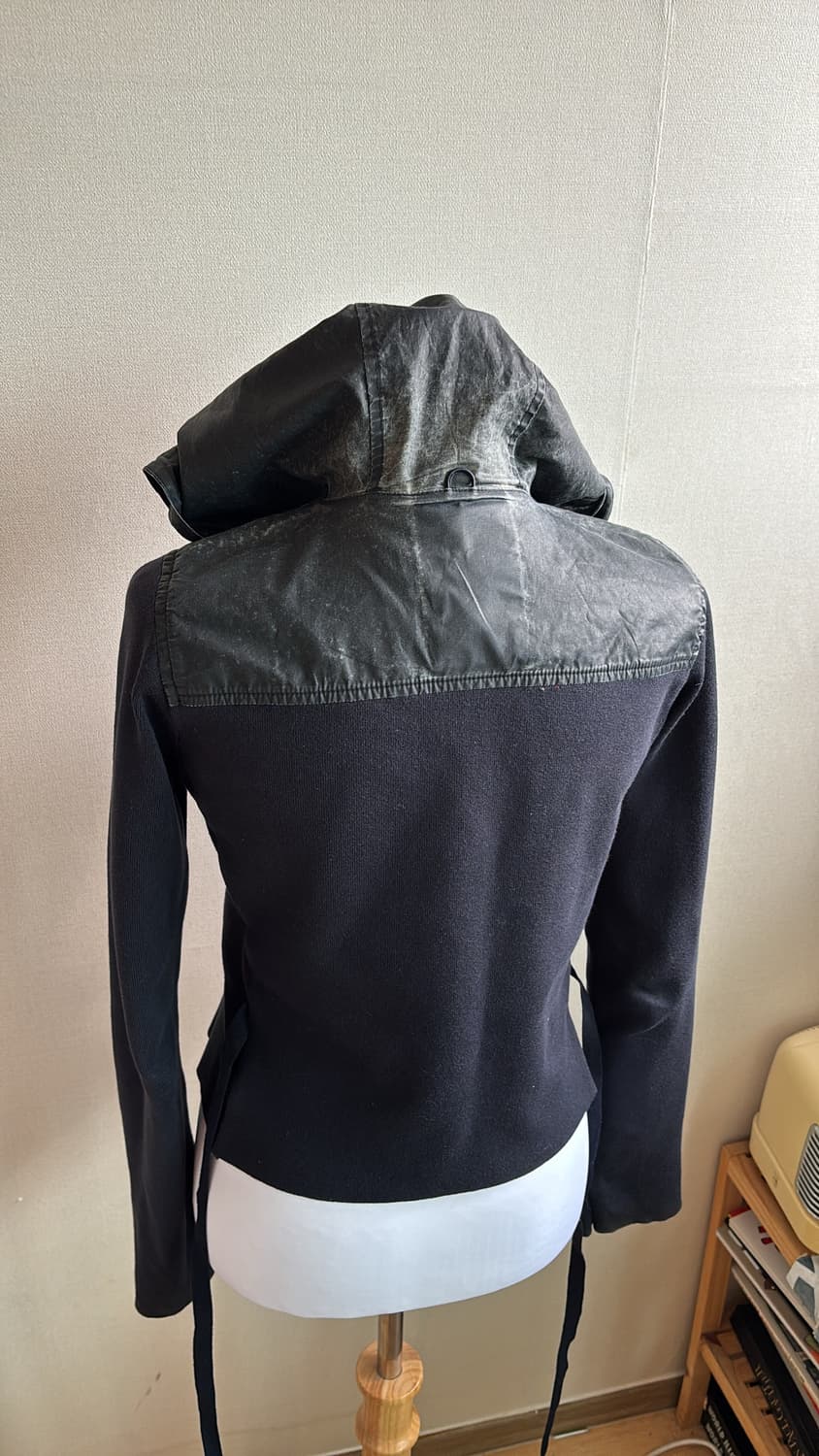 Crop Knitted Hoodie 상품이미지4