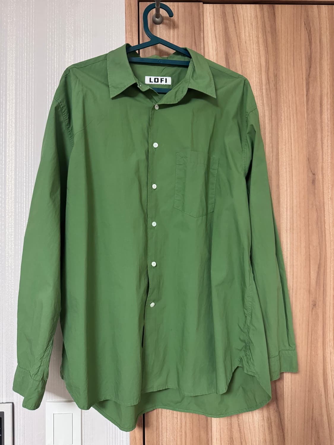 로파이 홀리데이 셔츠 그린 m 상품이미지1
