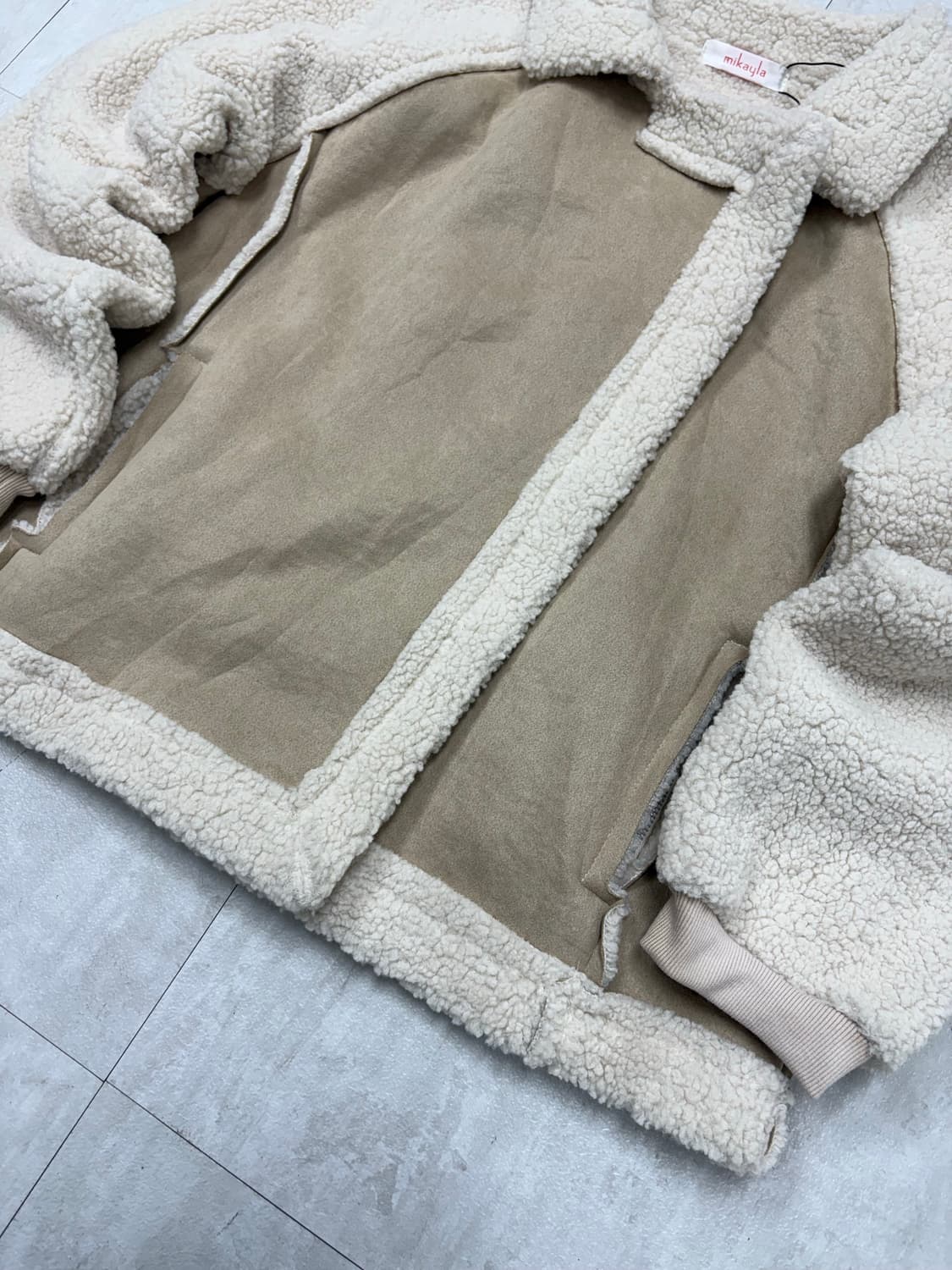 Mikayla 폴리스 스웨이드 자켓 #83 상품이미지5