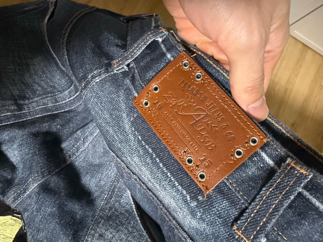 자라 앤더슨벨 디테쳐블 레이어드 진 미디움 블루 EU34 상품이미지6