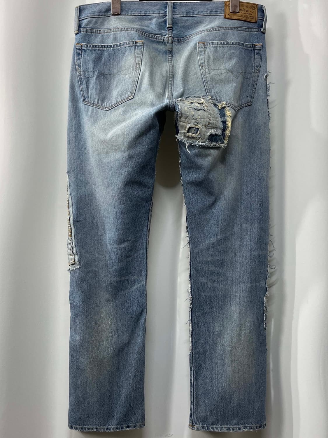 (처분가)귀한 폴로 랄프로렌 설리번 패치워크 데님 34 상품이미지2