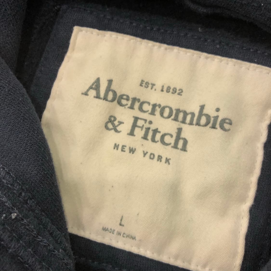 아베크롬비 네이비 후드티 상품이미지3