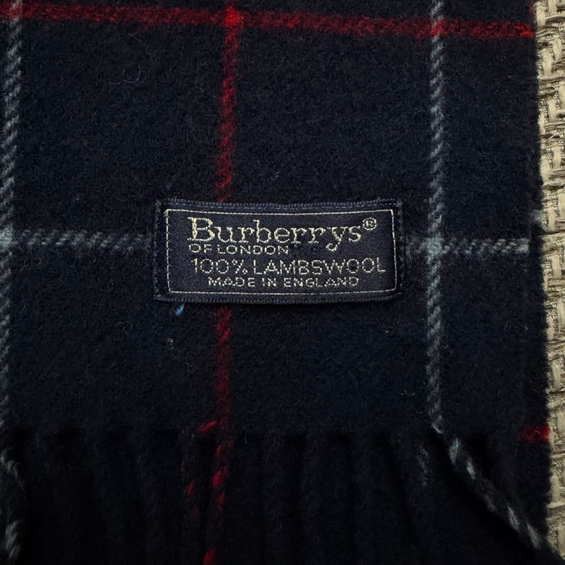 버버리 체크 램스울 머플러 v2345 상품이미지5