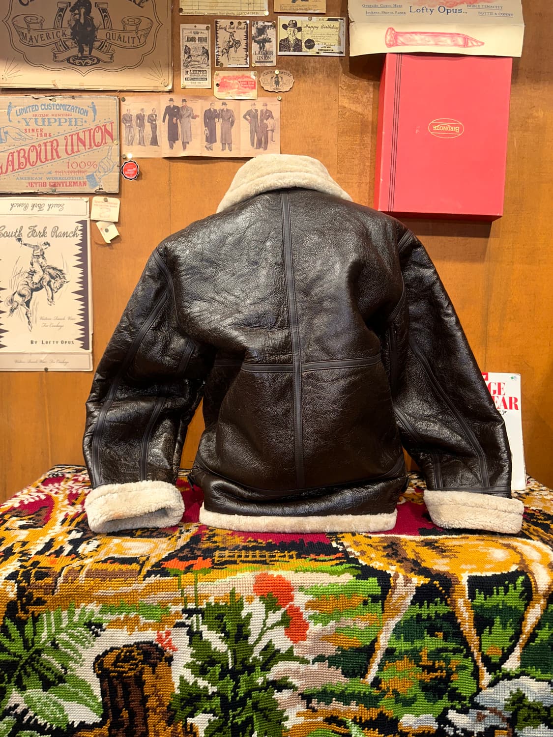 ( XL-2XL ) B3무스탕 양가죽무스탕 빈티지무스탕 워크웨어 밀리터리 상품이미지5