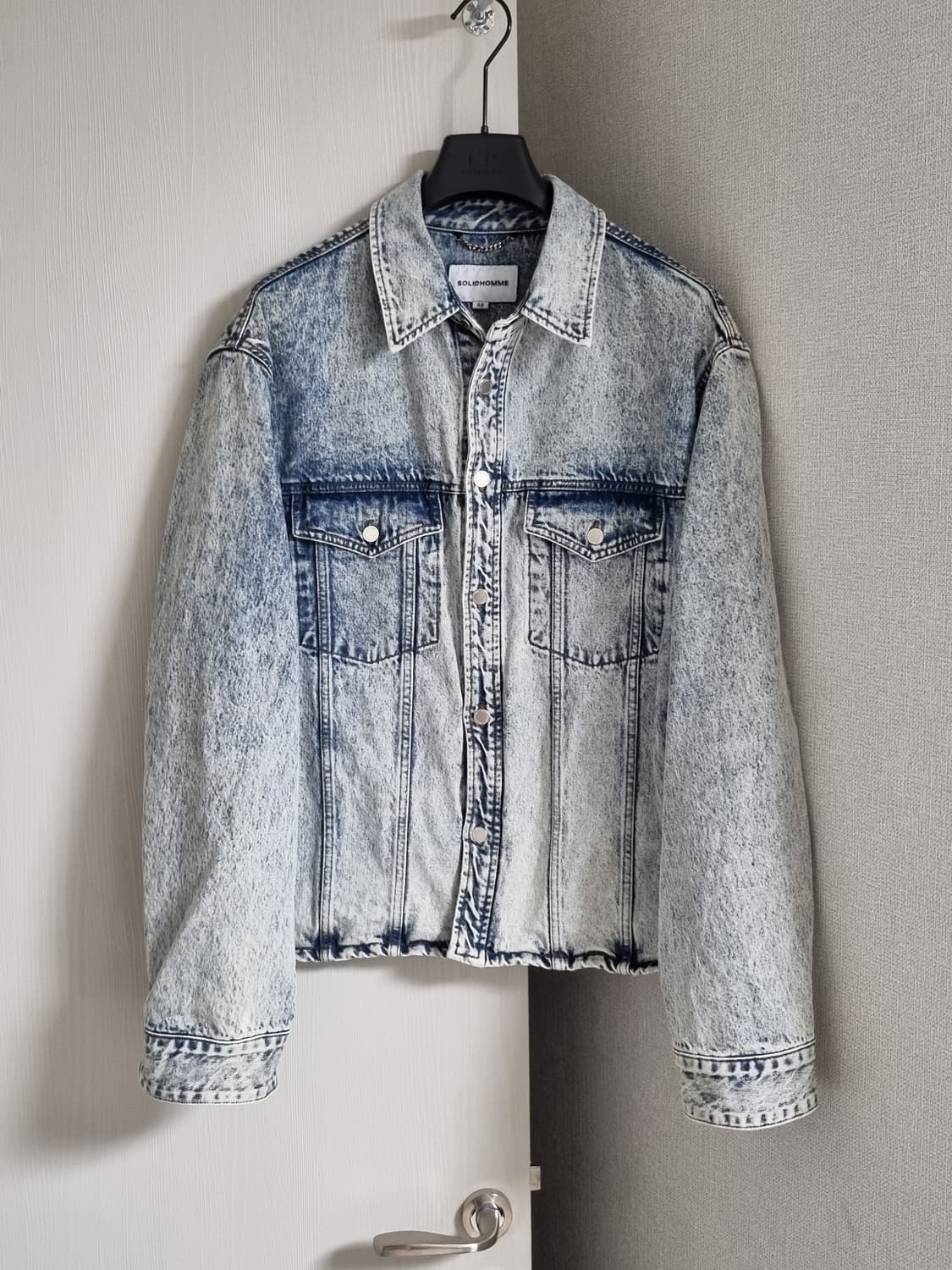 솔리드옴므 데님 셔츠 자켓 상품이미지1