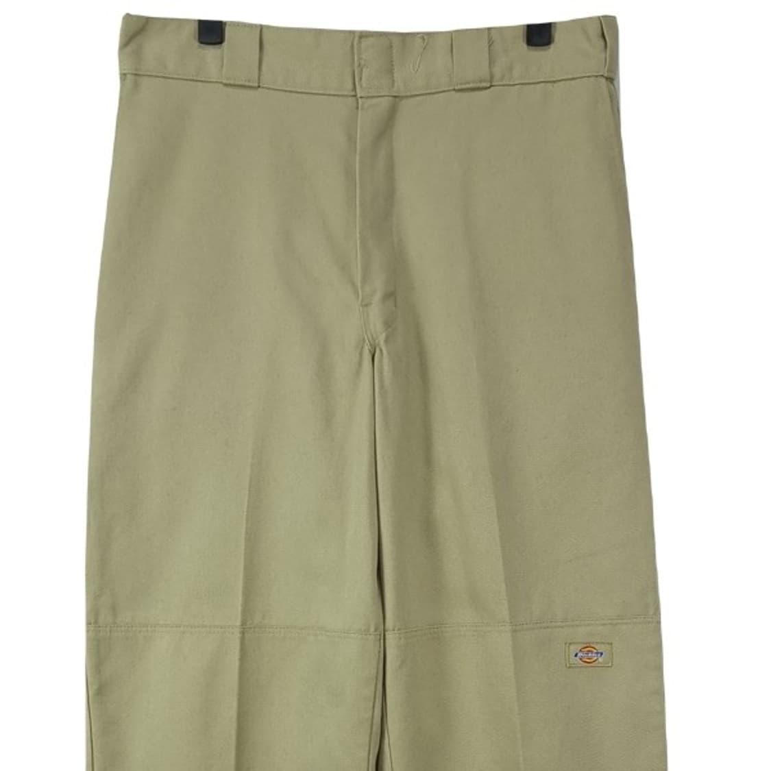 [디키즈] 로고 패치 더블니 와이드 워크 팬츠 베이지 M20064 상품이미지4