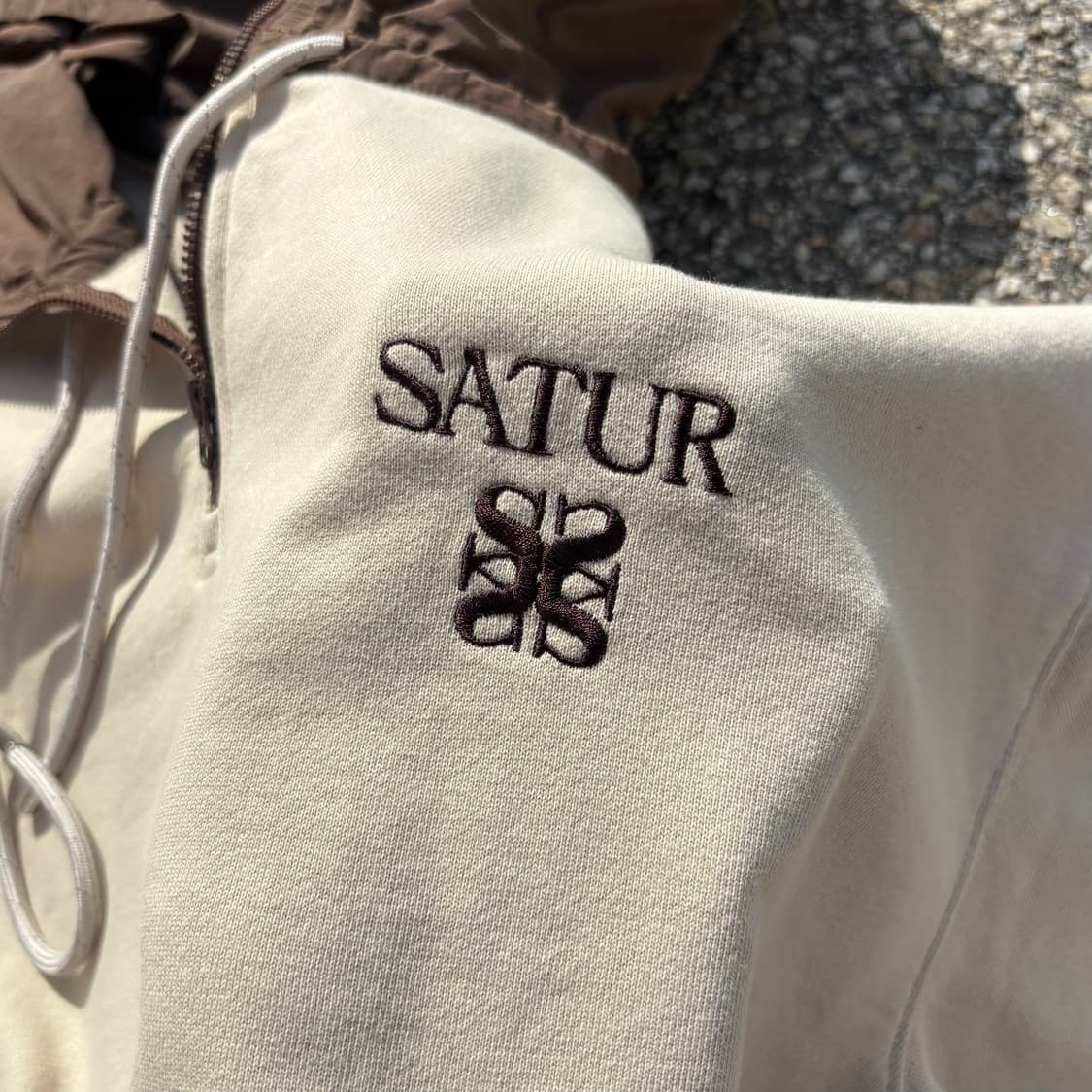 SATUR 세터 바라클라바 나일론 후드티 상품이미지5