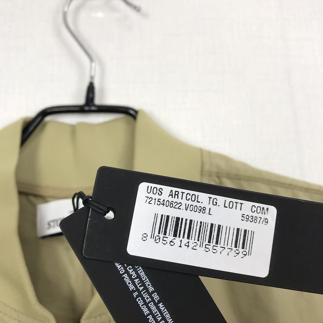 스톤아일랜드 20ss 새상품 마이크로랩스 봄버 자켓 L 상품이미지7