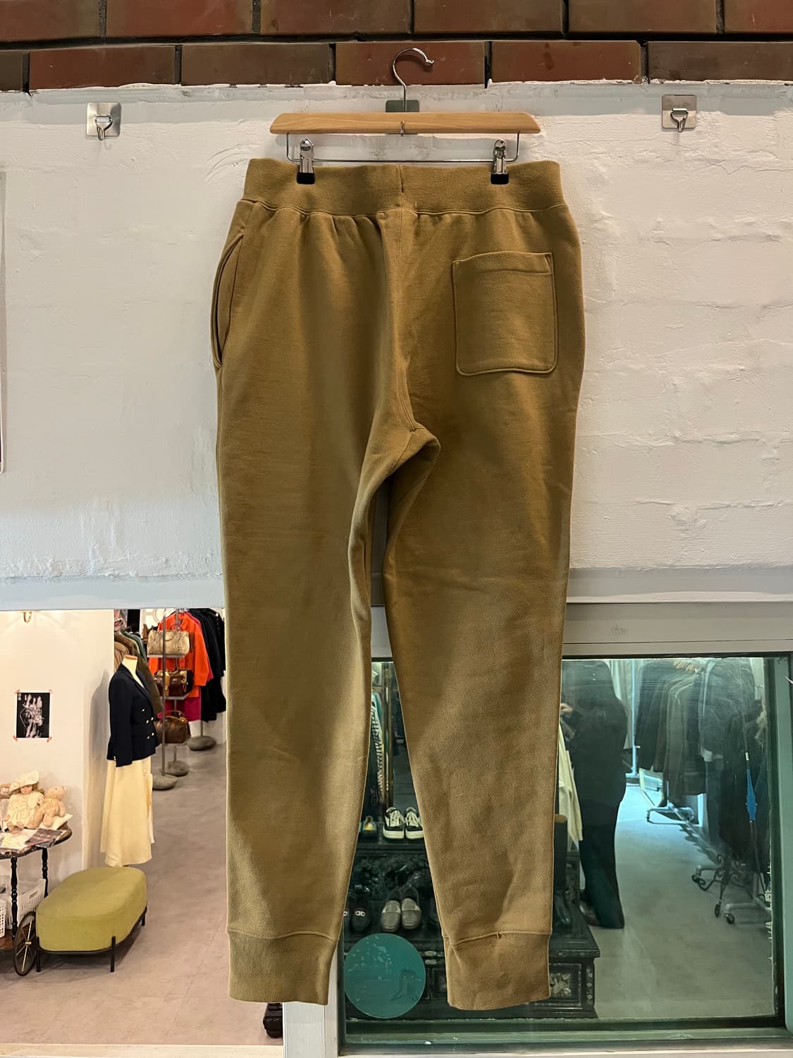 Champion 리버스위브 브라운 조거팬츠 L 상품이미지7