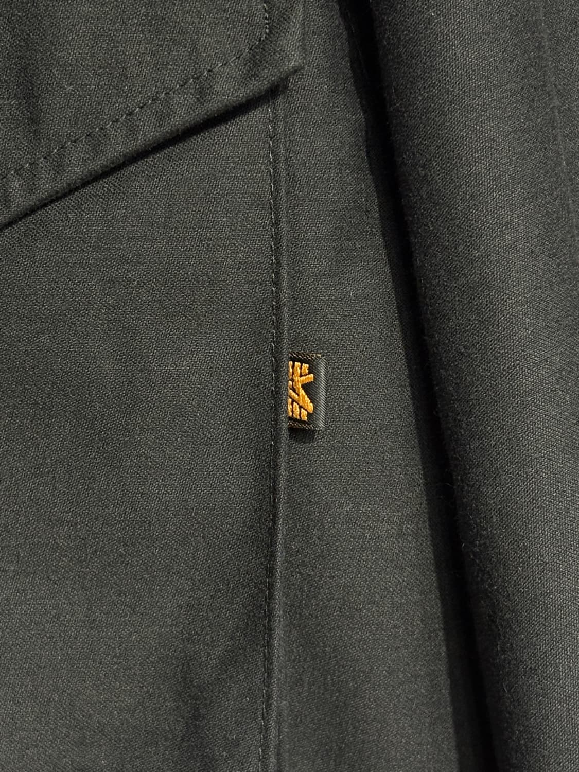 알파 m-65 필드자켓 블랙 상품이미지4