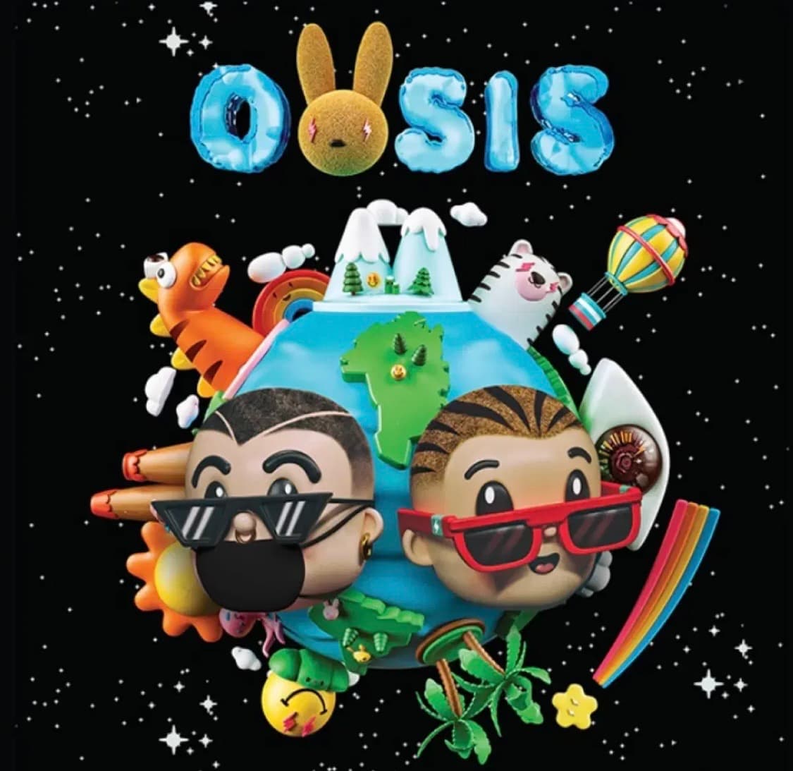 배드버니 bad bunny - oasis lp 바이닐 상품이미지1