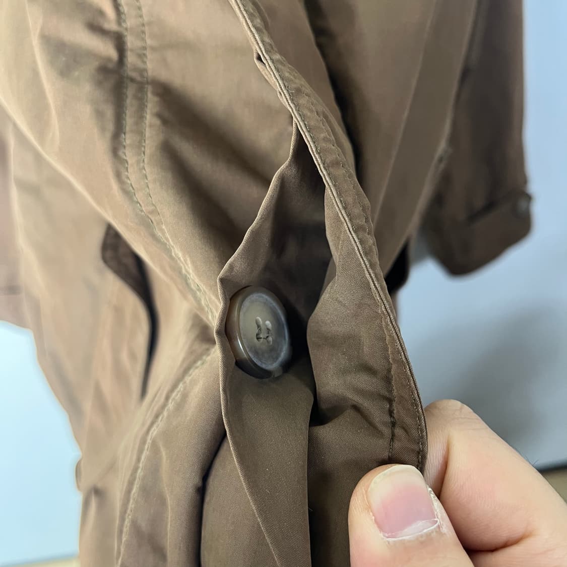 [Marlboro] 90‘s 말보로 클래식 레더카라 롱 코트 상품이미지3