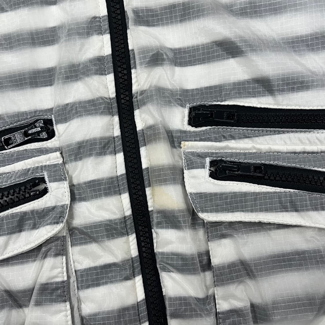 [정품/95] 아디다스 파이어버드 스트라이프 나일론 바람막이 자켓 b15 상품이미지8