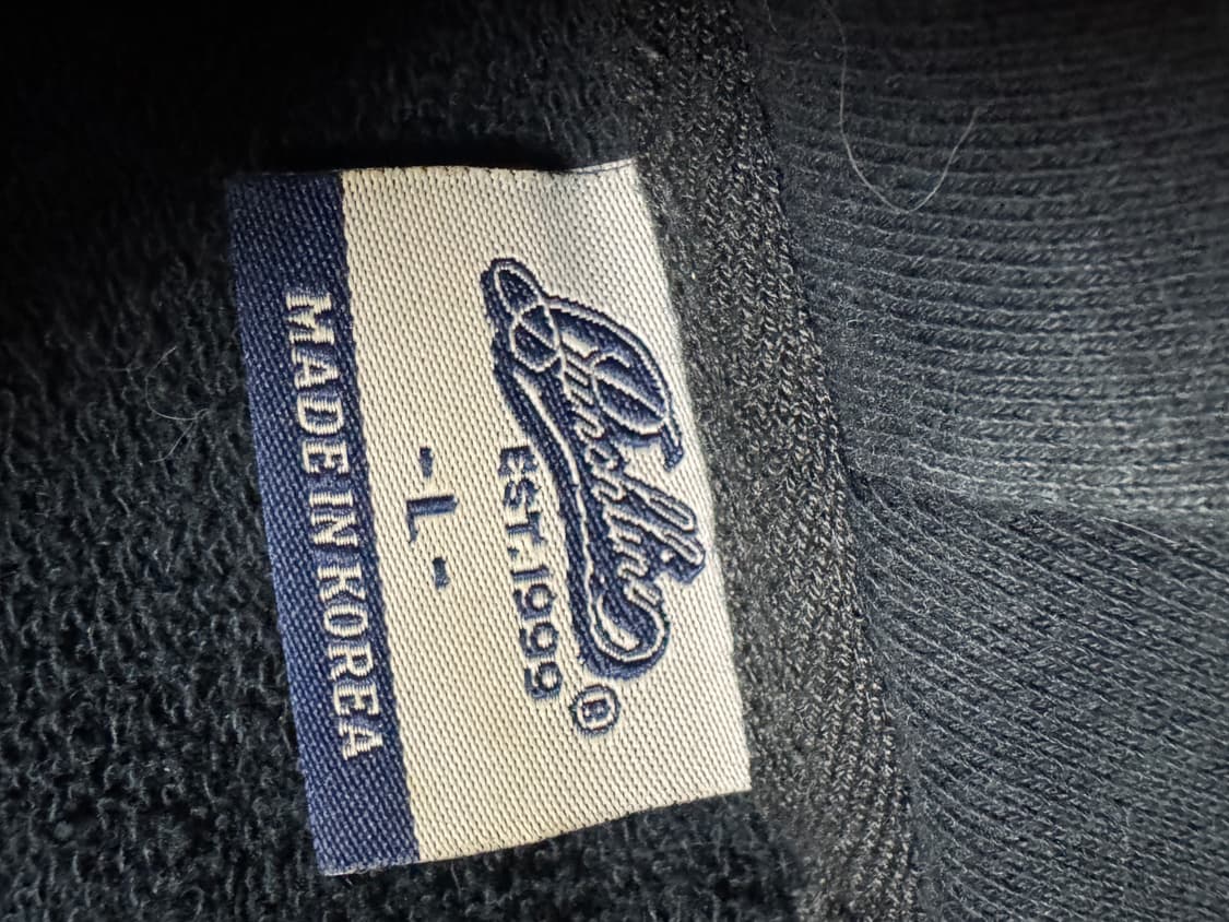 네이비 후드티 상품이미지3