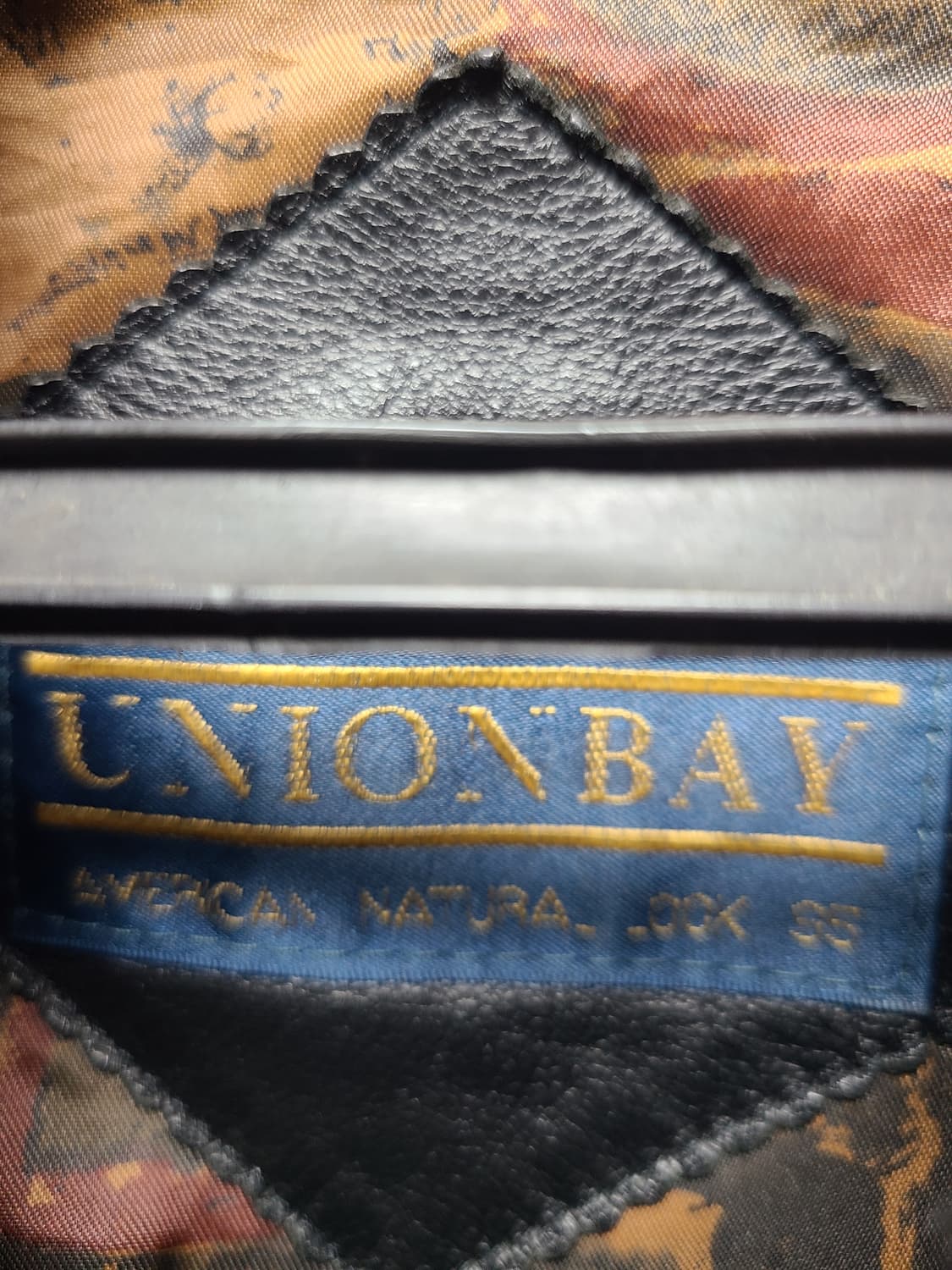 90년대 유니온베이 소가죽 자켓 상품이미지2