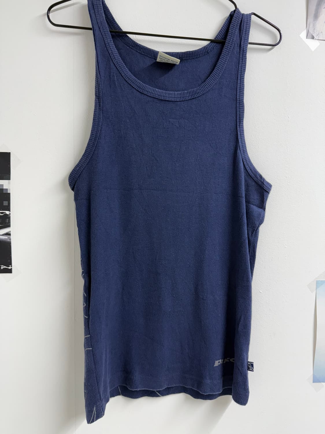 00s mood back printing sleeveless 상품이미지4
