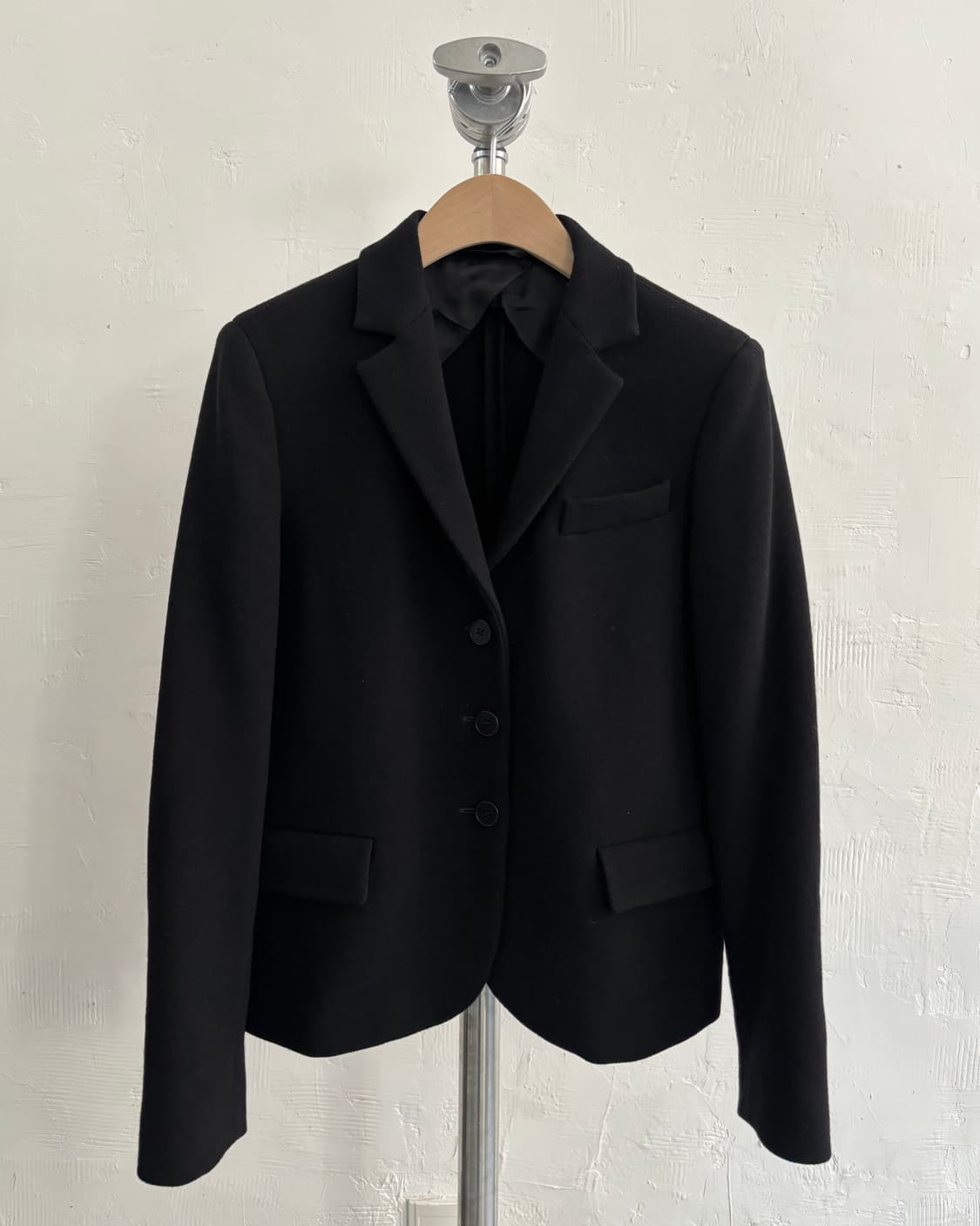 Max Mara 막스마라 블랙 울 블레이저 자켓 상품이미지2