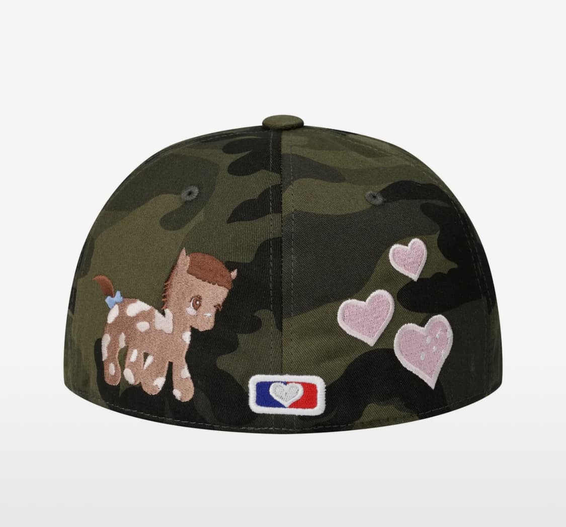 더뮤지엄비지터 모자 PONY EMBROIDERY CAP (CAMO) 상품이미지2