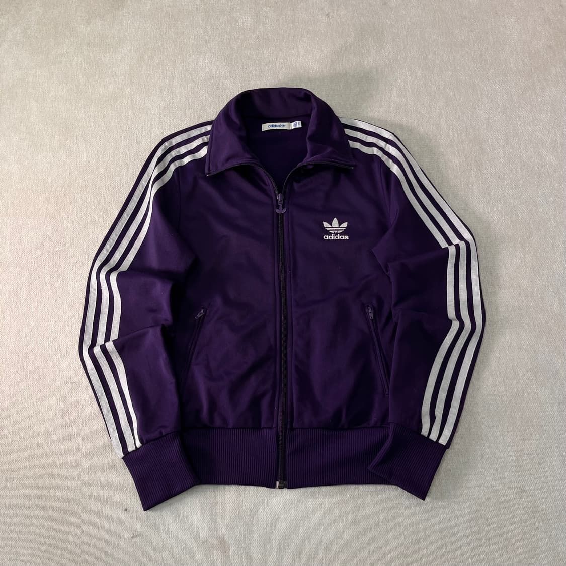 W 90 아디다스 퍼플 백로고 유로파 트랙탑 져지 상품이미지1