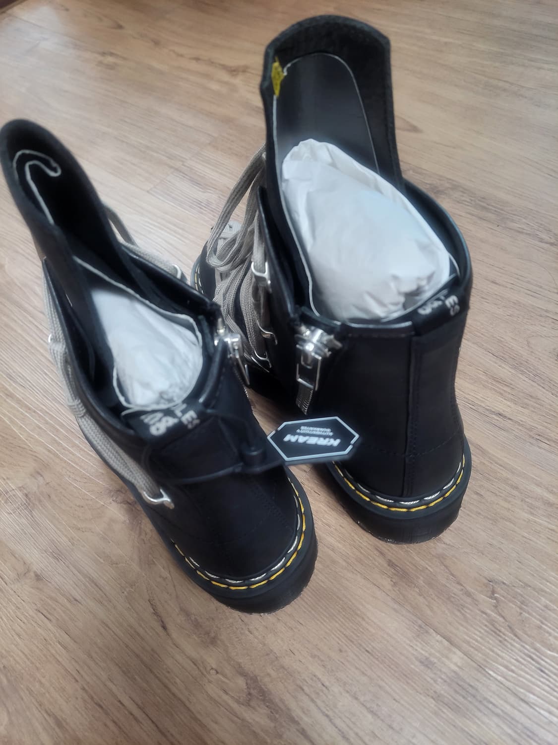 닥터마틴 릭오웬스 uk7 새제품 상품이미지4