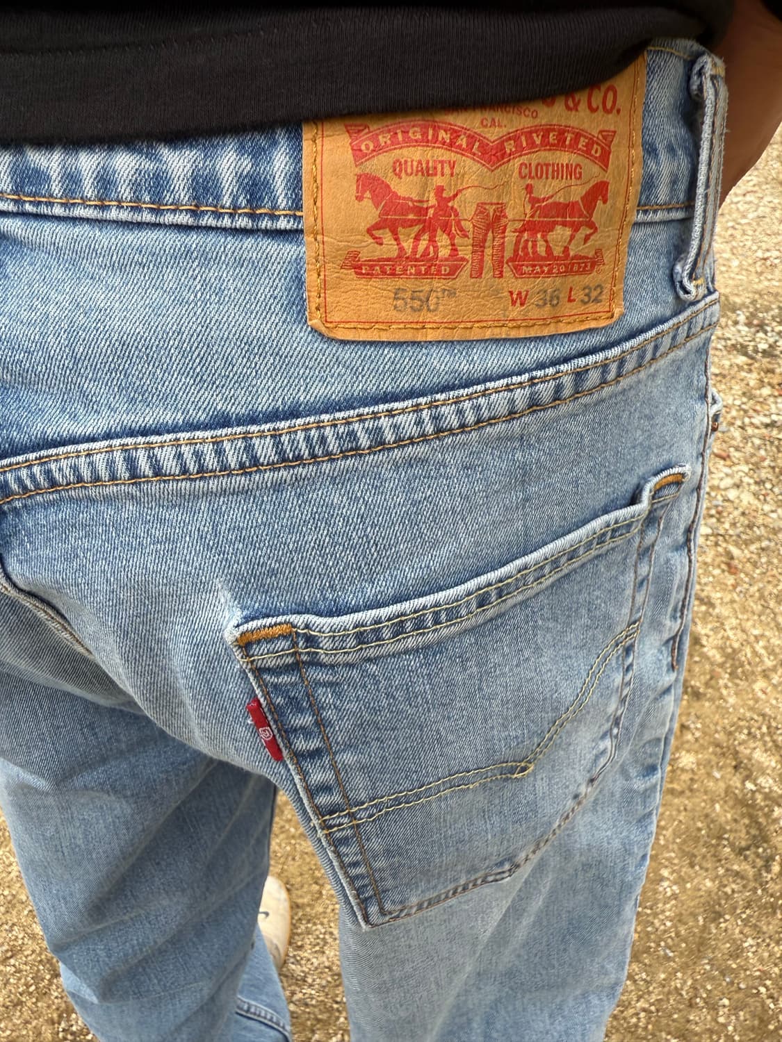 Levis 550 릴렉스 데님팬츠 상품이미지4
