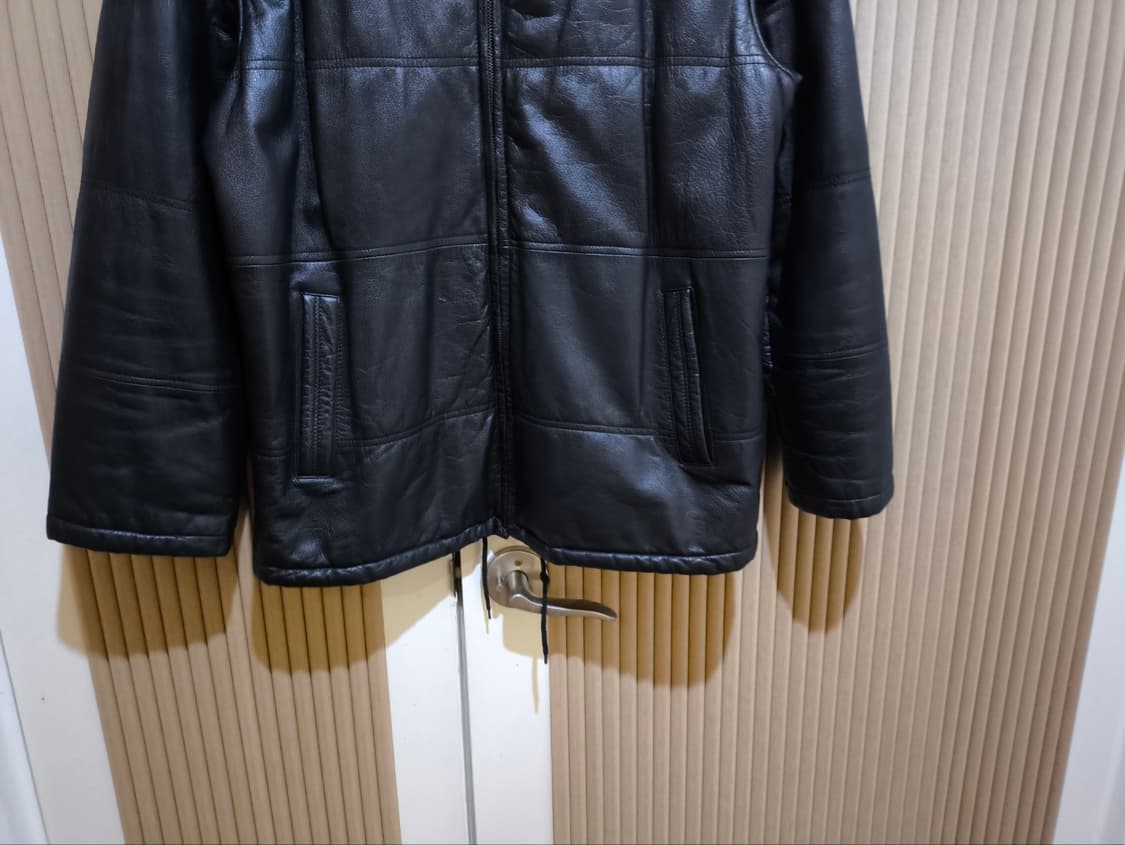 XL 소가죽 경량패딩 자켓 상품이미지3