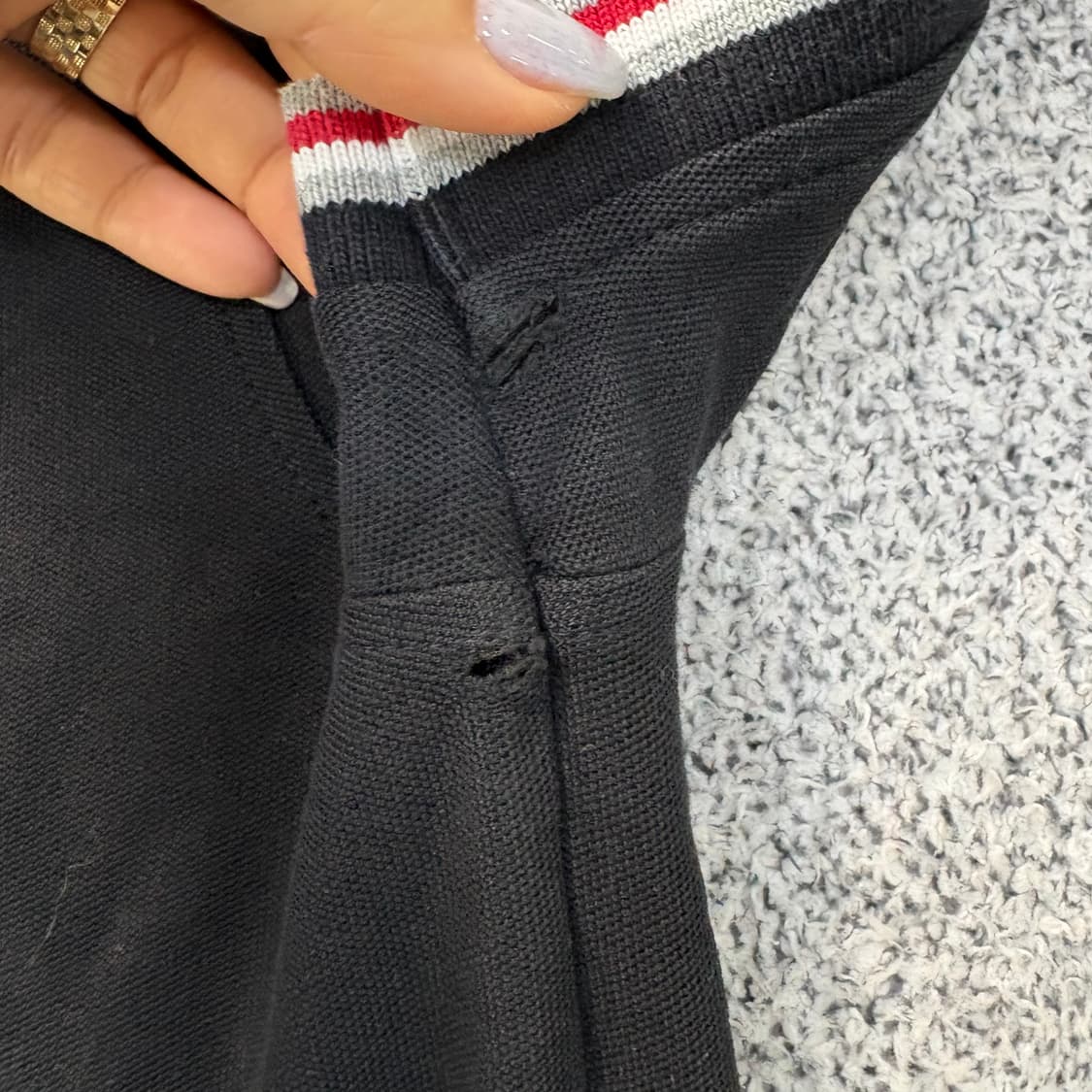 L 타미힐피거 카라 반팔티 폴로셔츠 0304J 상품이미지6