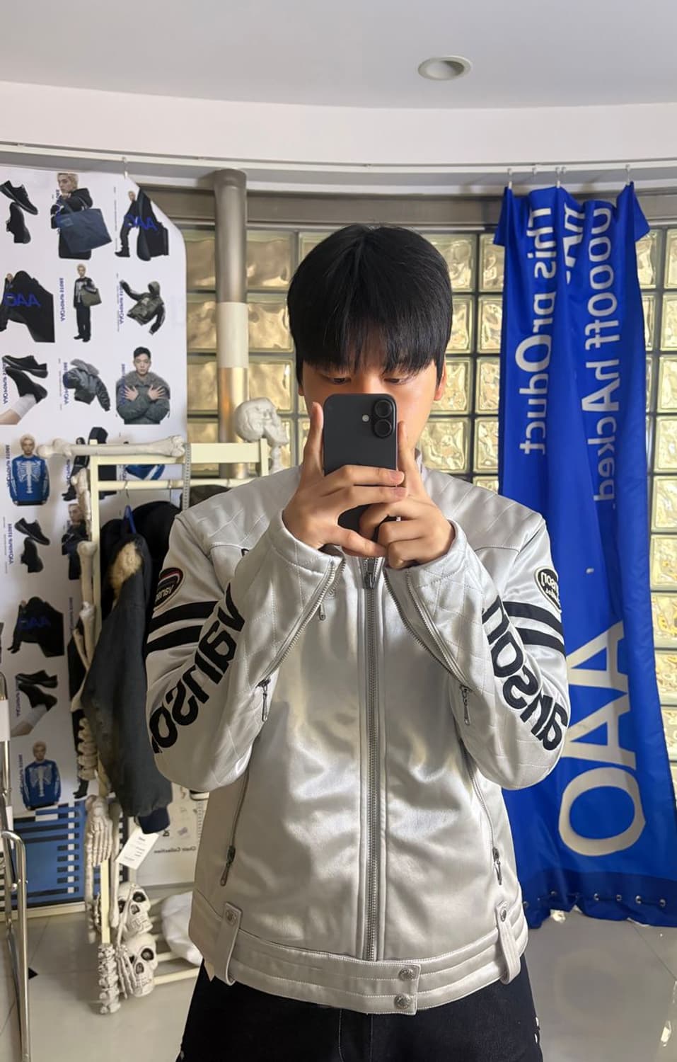 BONE RIDERS JACKET  50주년 기념 재킷 NVSZ-2415 상품이미지1