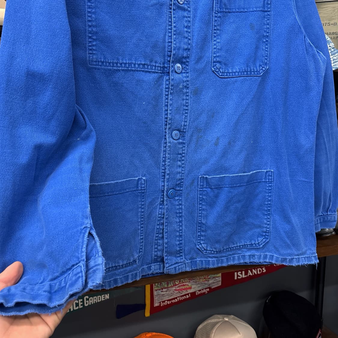 70~80s 프렌치 워크 자켓/빈티지 초어 자켓 N707 상품이미지4