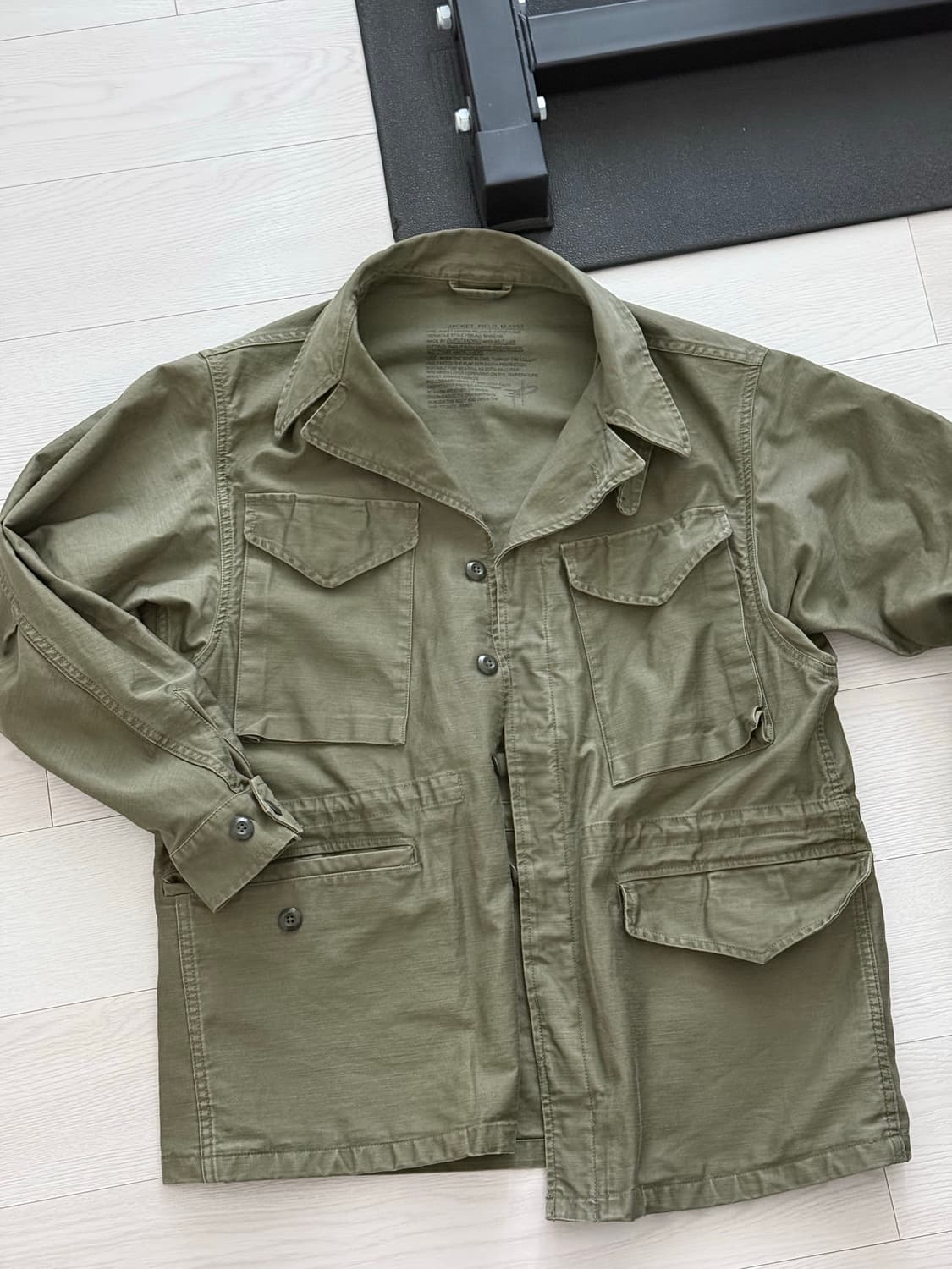 아웃스탠딩x멋랩 M43 필드자켓 올리브 M사이즈 상품이미지1