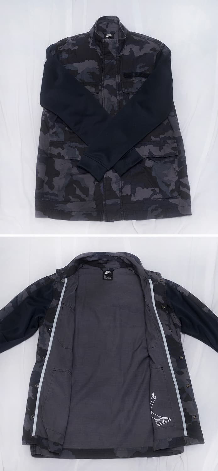 나이키 NSW 블루그레이 카모 M-65 엑티브 자켓 (L / 100+) 상품이미지3