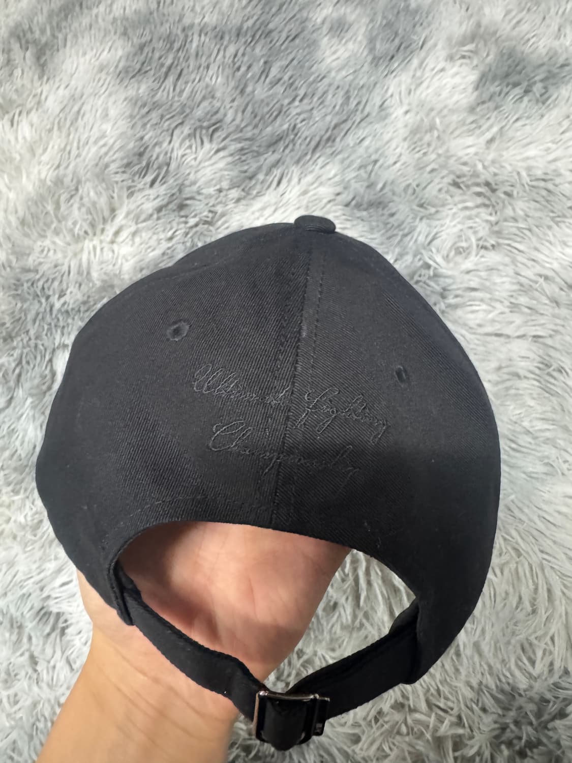 UFC 블랙 옥타곤 볼캡 모자 거의새것  상품이미지3