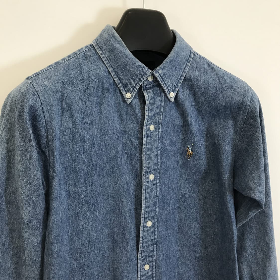 폴로 랄프로렌 90s 데님셔츠 BOYS [여성55] 상품이미지2