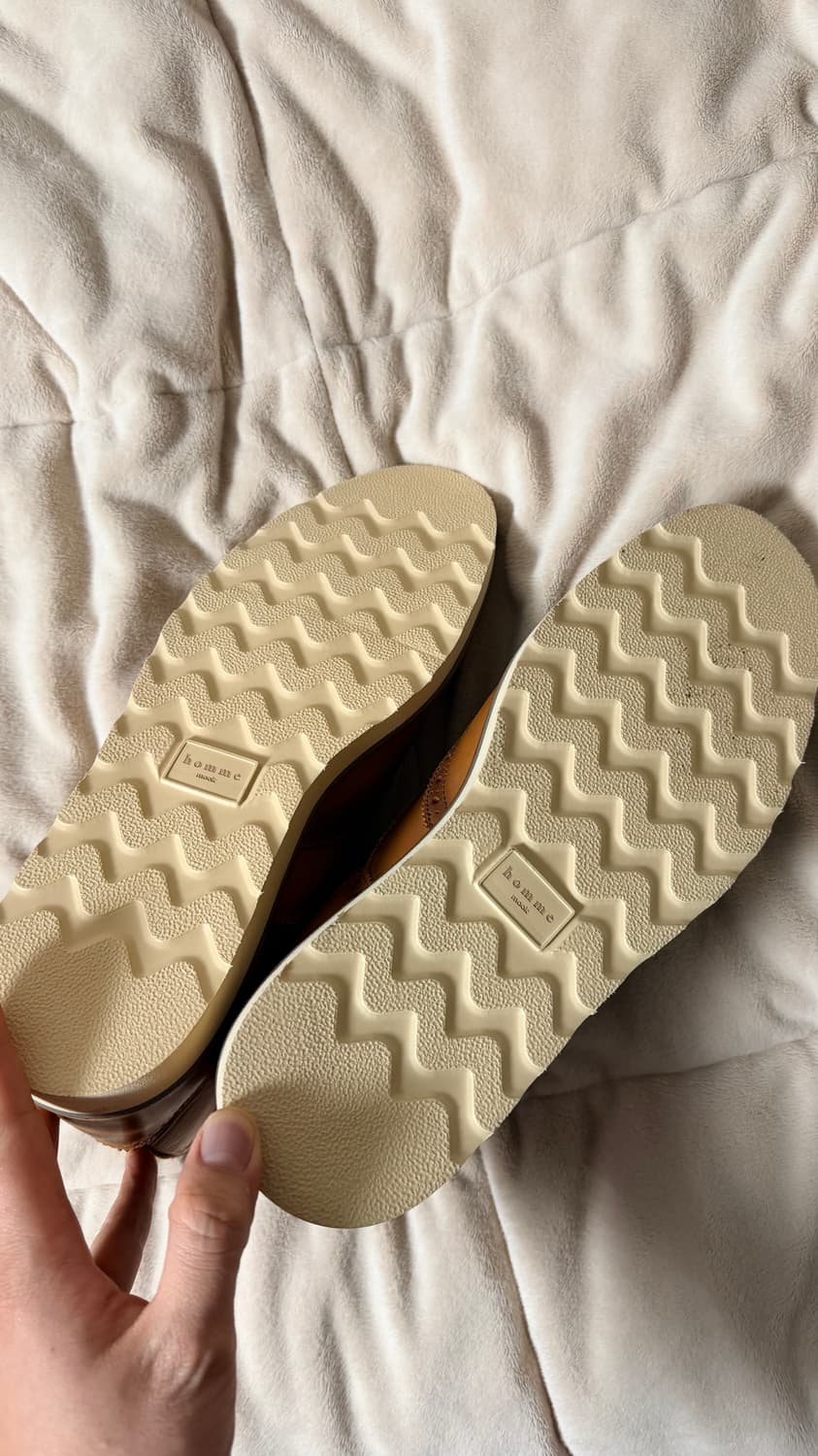 MOOK HOMME 윙팁부츠 270사이즈 상품이미지5