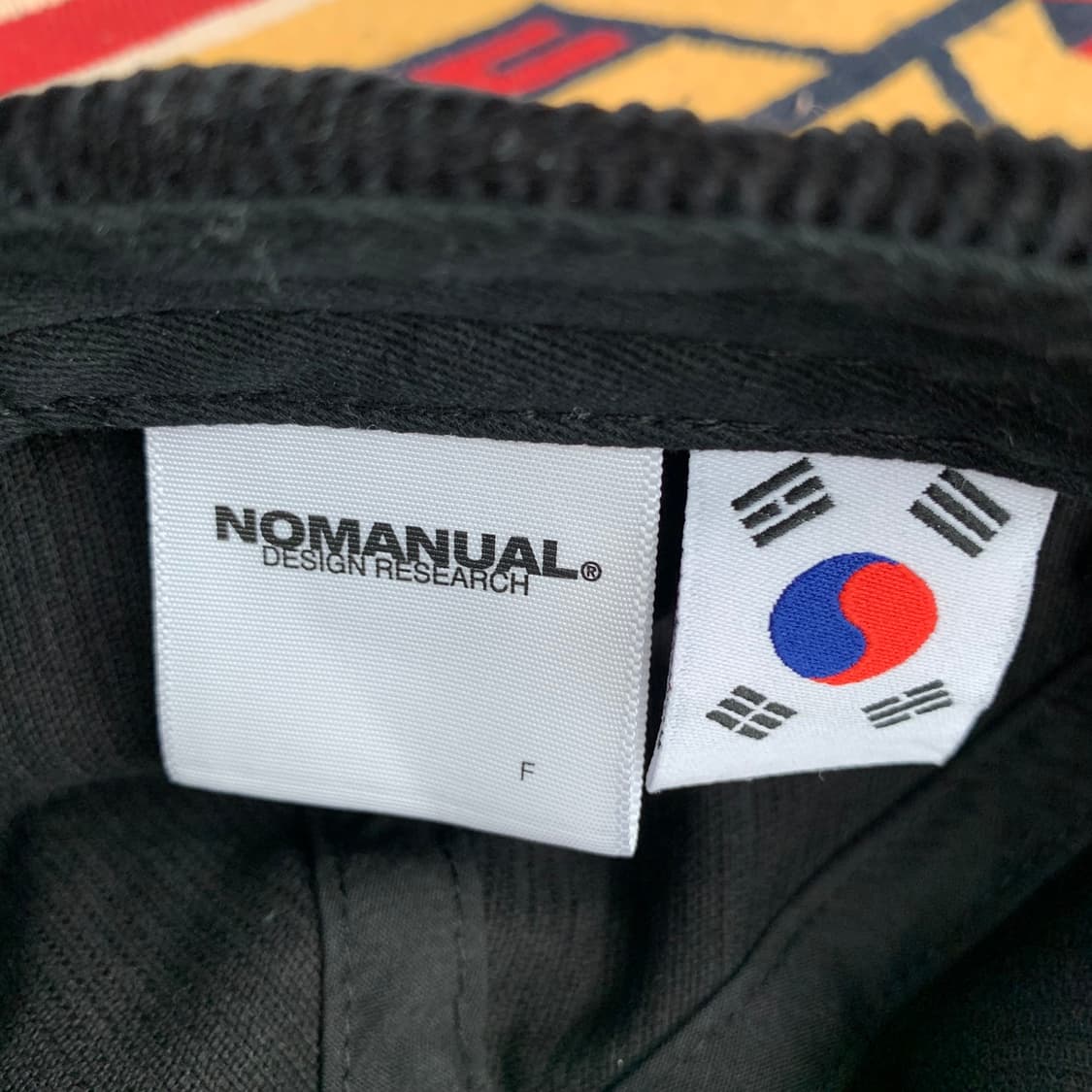 노매뉴얼 G.L 코듀로이 블랙 볼캡 모자 상품이미지5