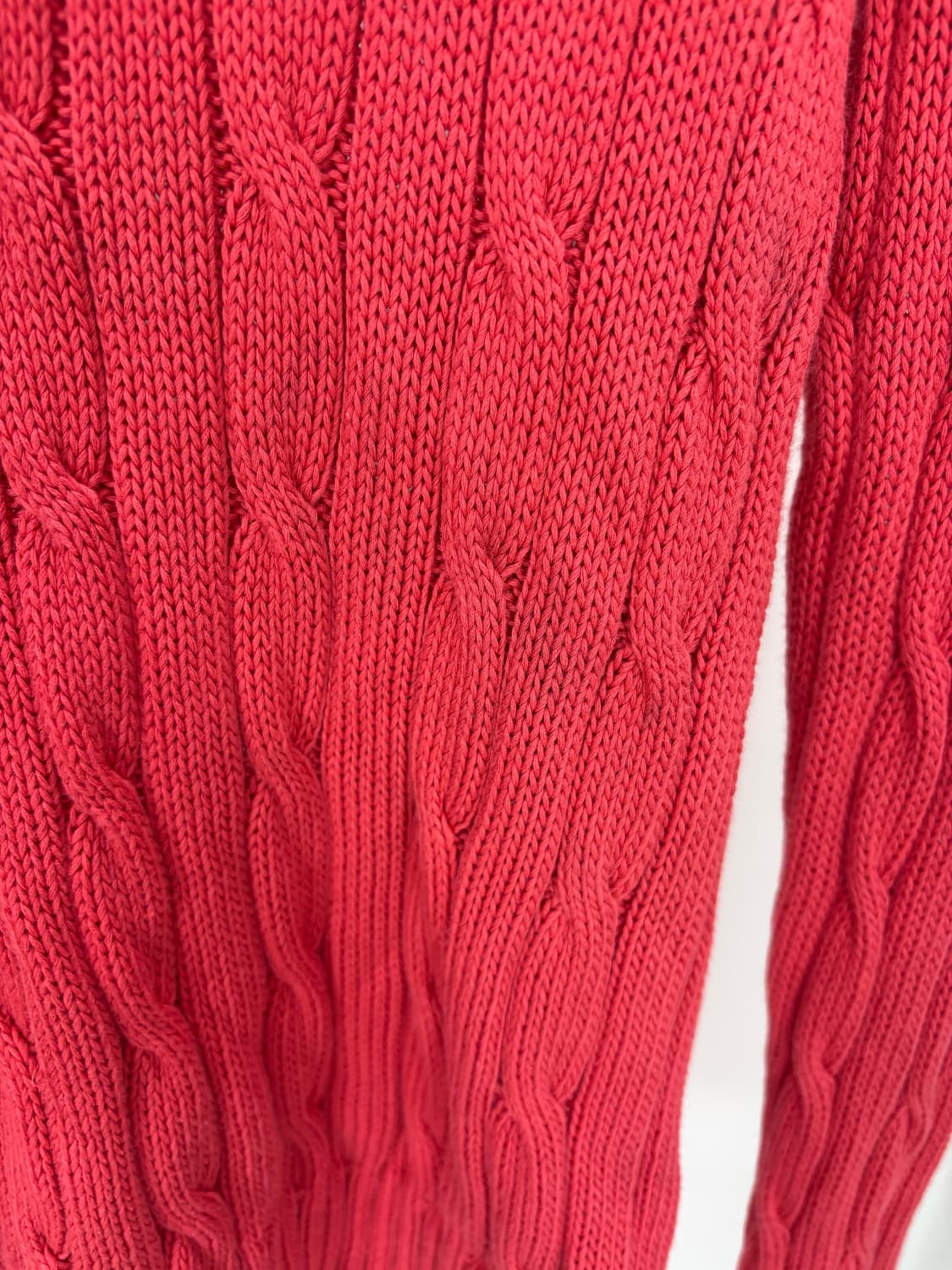 [S]폴로 핫핑크 브이넥 니트CK9760  상품이미지9