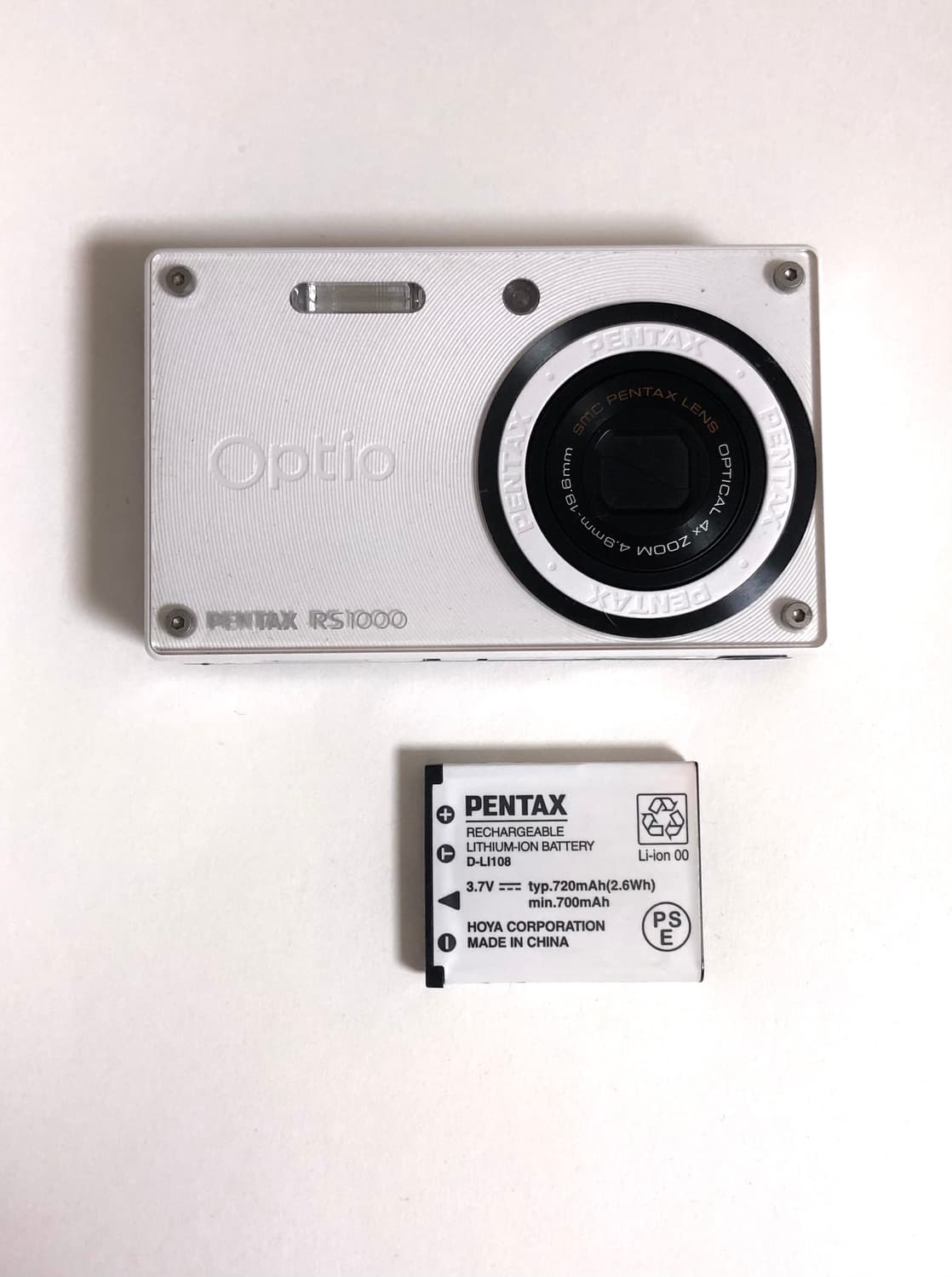 아이브레이 디카) 펜탁스 rs1000 디지털카메라 빈티지 상품이미지1