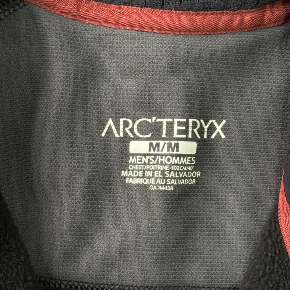 아크테릭스 자수 기모 소프트쉘 후드집업 M 상품이미지6