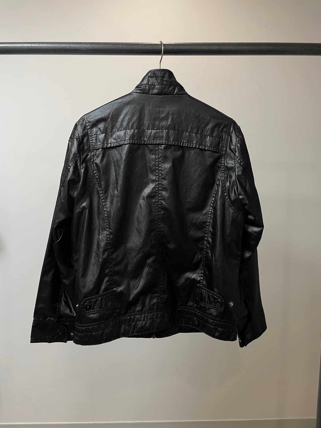 (105) FRJ jeans y2k 락시크 블랙 블루종 자켓 상품이미지3