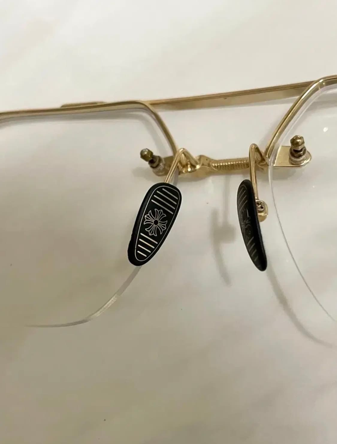 새상품 신형 크롬하츠 플루이드 안경 투톤골드 보증서O 상품이미지6