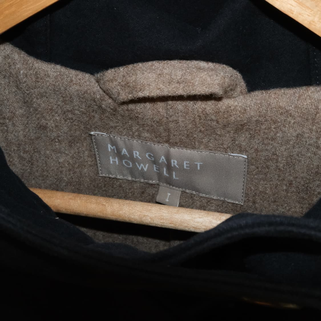 마가렛 호웰 울 코튼 후드 코트 상품이미지3