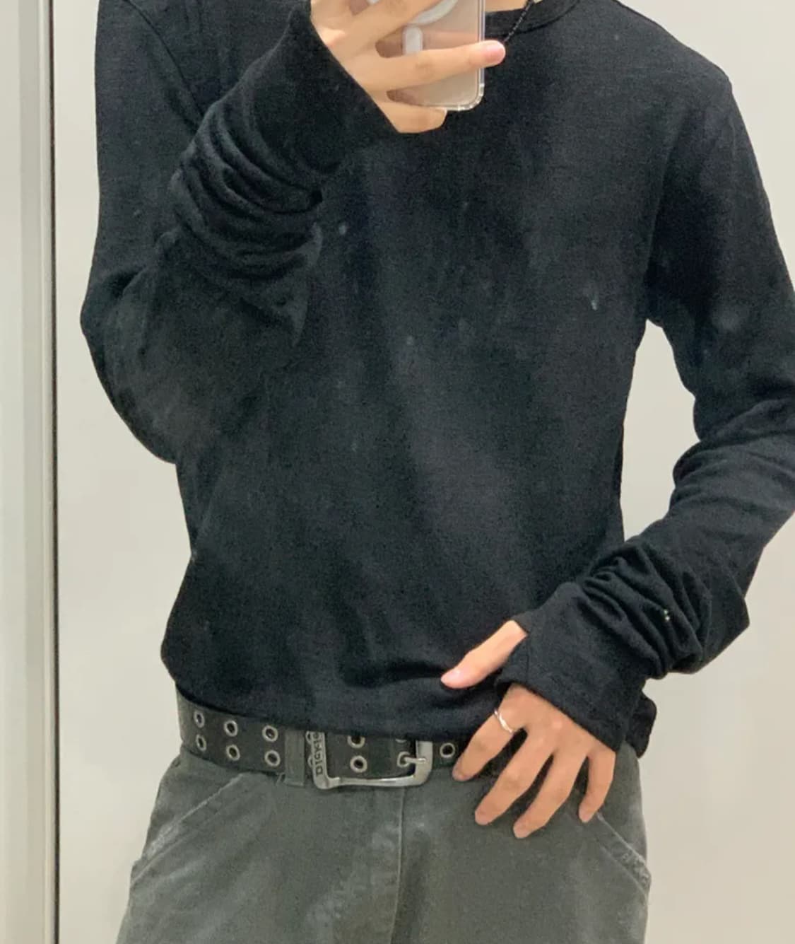 자라 팬츠 차콜 상품이미지3