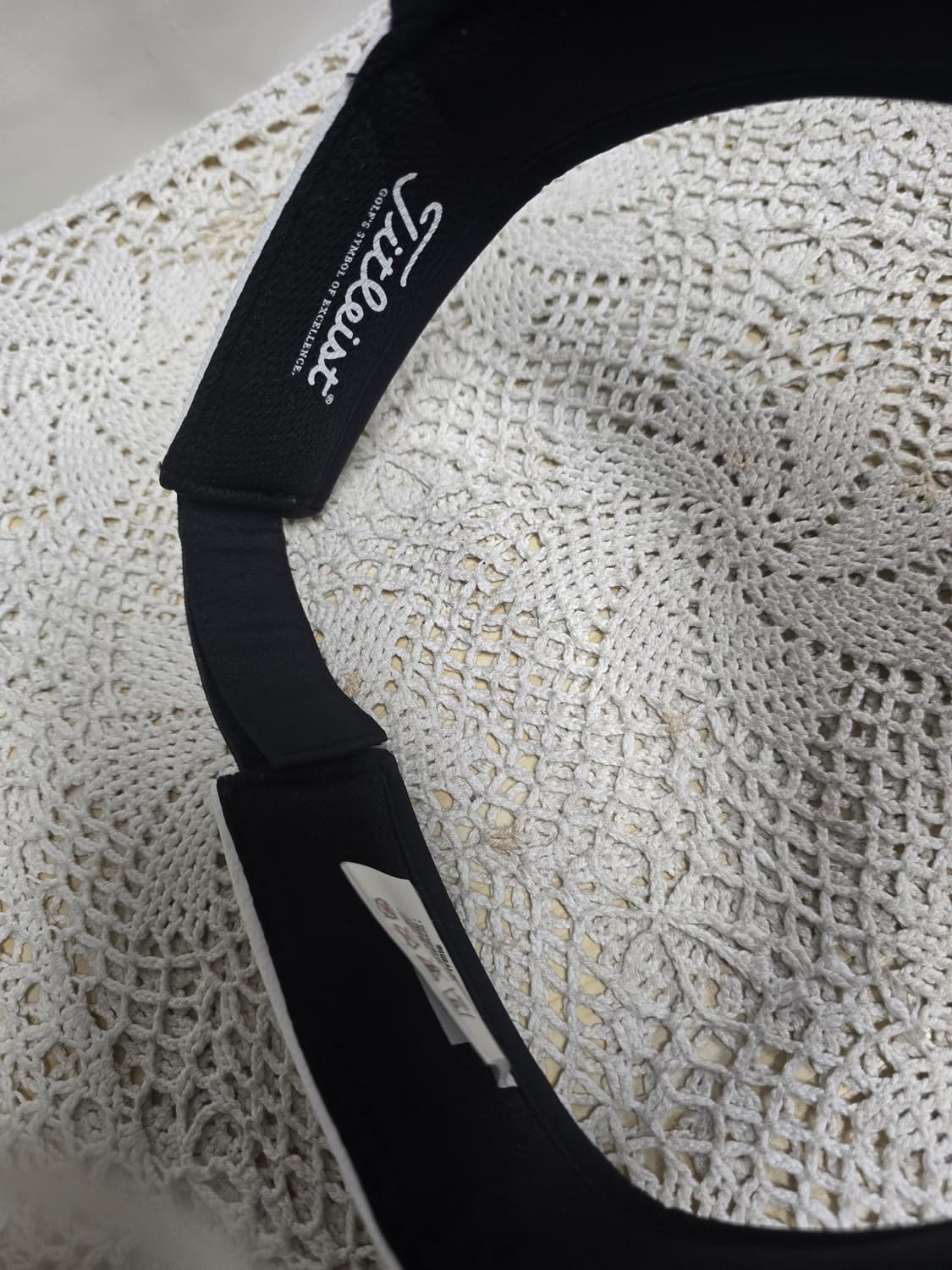 타이틀리스트 블랙 썬캡 상품이미지3