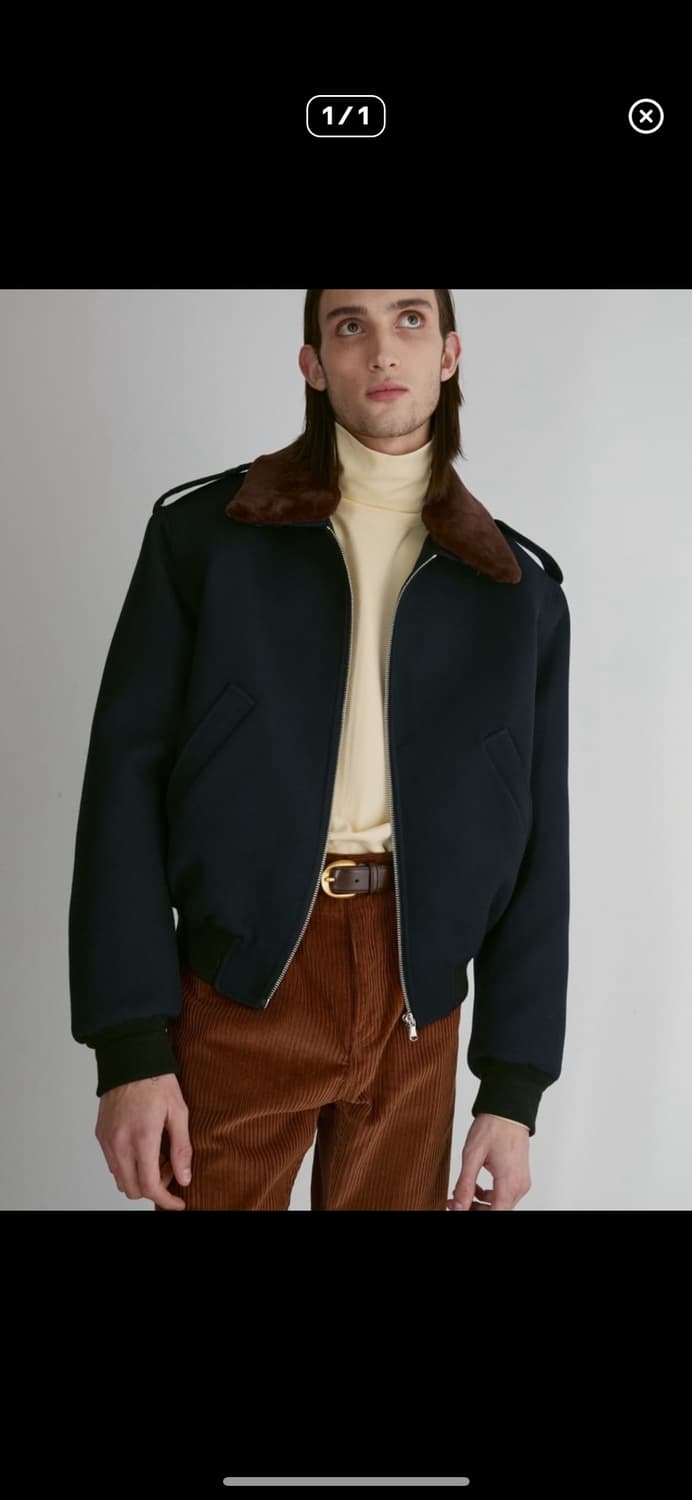 렉토 에폴렛 버진울 자켓 L 상품이미지1