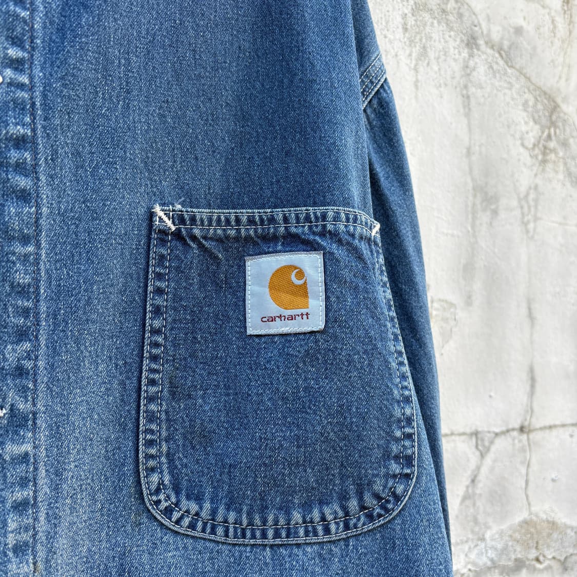 Carhartt 칼하트 데님 초어자켓 워크자켓 상품이미지4